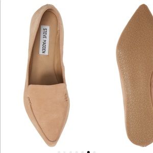 Brand NEW Steve Madden Feather Loafers.